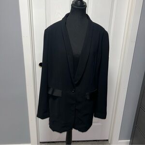 Anthropologie Black Blazer